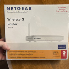 Netgear WGR614 Wireless-G Router 54MBPS New Sealed picture