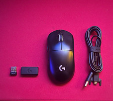 Logitech PRO X SUPERLIGHT GEN 1 Wireless Gaming Mouse Black NO BOX picture