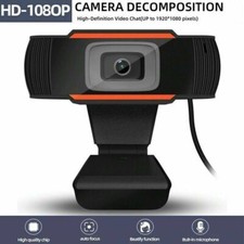 Wide angle USB Webcam Camera with mic for HP Dell Toshiba Acer computer PC picture
