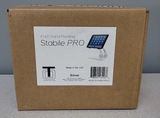 Thought Out Stabile Pro S Pivoting iPad Stand - Silver - Made in USA picture