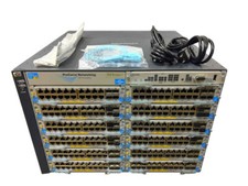 J8698A I LOADED HP ProCurve 5412zl Layer 3 Switch J8726A 12x J9535A 2x J9306A PS picture