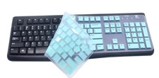 Silicone Keyboard Skin Cover Protector Compatible for Logitech K120 & MK120 F... picture