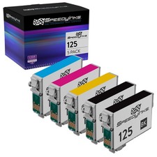 5 PACK T125 ink for Epson Stylus NX130 NX230 NX127 Black Cyan Magneta Yellow picture