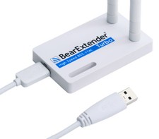 BearExtender 802.11ac dual band USB WiFi adapter RP-SMA Linux Realtek RTL8812AU picture