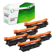 TCT 5PK 654X 654A Toner set CF330X CF331A CF332A CF333A For HP Enterprise M651 picture