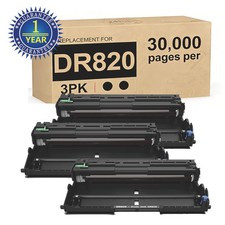 3PK DR820 Drum Unit Compatible With Brother Mfc-L6700dw Mfc-L5850dw Hl-L6200dw picture