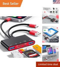 Versatile USB C & USB A 5-in-1 Memory Card Reader for Effortless Data Transfer picture