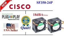 2x Quiet Version Replacement Fans for Cisco SF350-24P Sunon 12~18dBA Noise picture