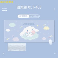 Cartoon Cinnamoroll Mouse  Cute Large Keyboard  900x400mm Anime picture