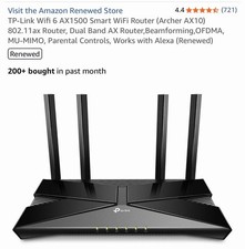 TP-Link Wifi 6 AX1500 Smart WiFi Router (Archer AX10) 802.11ax Router picture