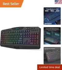 Ergonomic K503 Wireless Gaming Keyboard - Spill Resistant, Multi-Device Support picture