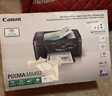 Canon PIXMA MX492 Black Wireless All-In-One Inkjet Printer READ Description #5 picture