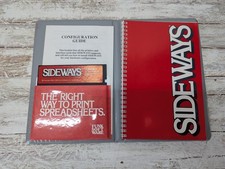 Sideways Version Apple II PC by Funk Software spreadsheets print - Floppy Disc picture