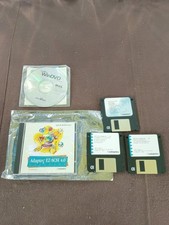 Adaptec EZ-SCSI 4.0 Floppy Set + WinDVD Dell CD Vintage Software Untested LOT picture