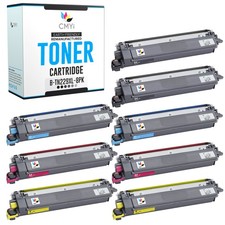 8-Pack Compatible CMYi TN229XL Cartridges fits Brother MFC-L3765CDW L3780CDW picture