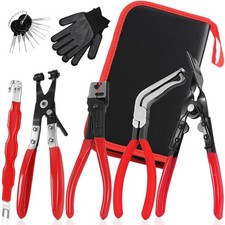 7PCS Electrical Disconnect Pliers Set with Storage Bag & Gloves, Electrical picture