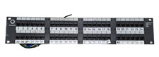 Lucent 1100CAT5-PS Modular Jack Patch Panel CAT5 RJ45 Ethernet 48-Port picture
