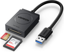 UGREEN SD Card Reader USB 3.0 | Dual Slot Flash Memory Card Reader TF SD Micro picture
