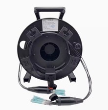 Brand-new 200M LC-LC Outdoor Armored 8 Strands with Fiber Tactical Cable Reel picture