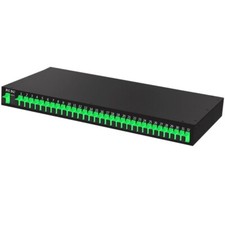 1x32 PLC Fixed Type Singlemode Fiber Optic Splitter with 1U 19