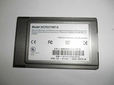 DELL PC CARD Fast Erthernet 10/100 BASE -TX by 3COM Parallel Tasking 3CCFE575BTD picture