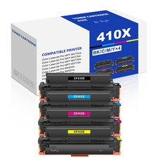 4PK CF410X Toner Cartridge For HP 410X Color Laserjet M377dw M452dn M452 M477fdw picture