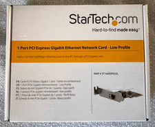StarTech.com ST1000SPEX2L PCIe 1-Port Gigabit RJ-45 Ethernet Card Low Profile picture