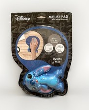 NEW Disney STITCH Blue Squishy Non-Slip Memory Foam Mouse Pad w/Wrist Support picture