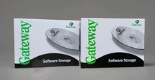 Gateway System Restoration Kit, Works Suite 2001, Backup, NVIDIA Drivers W/ Case picture