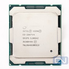 Intel Xeon E5-2667 v4 3.2GHz 25MB 9.6GT/s 8 Core SR2P5 LGA 2011-3 B Grade CPU picture