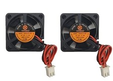 2 Packs 30mm 12V Electronics DC Fan Brushless Dual Ball Bearing Mini Cooling ... picture
