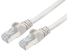 Intellinet Network Patch Cable, Cat6, 3m, White, Copper, S/FTP, LSOH / LSZH, PVC picture