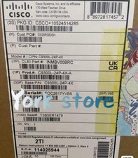 NEW CISCO C9300L-24P-4X-A 48 Port Network Switch original FedEx or DHL picture