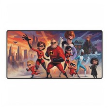 Disney Pixar The Incredibles Family And Friends Mouse Pad Desk Mats picture