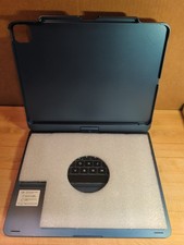 edaiser Swivel Keyboard Case iPad Air/Pro 13 12.9 3rd-6th Gen Blue Trackpad picture