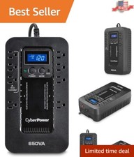 Surge Protector UPS 650VA/390W with LCD Display & Energy-Saving ECO Mode picture