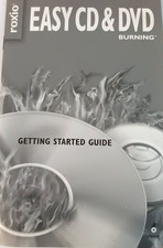 Roxio Easy CD & DVD Burning w/ code 2011 software cd-rom Windows computer disc picture