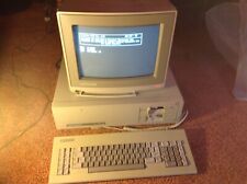 VTG 1987 COMMODORE PC 10 W/MONITOR KEYBOARD & CORDS W/XTREE INSTRUCTIONS  picture