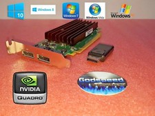 Dell Optiplex 960 980 990 NVIDIA SFF Dual Displayport Video Card + HDMI Adapter picture