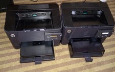 4 Lot HP LaserJet Pro M201dw Wireless Monochrome Printer W/Toner & Power Cord picture
