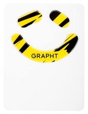 GRAPHT Glass Mouse Feet for Razer DeathAdder V3 Series, Rounded Edges, Durable, picture