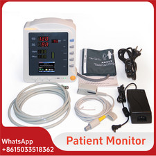 Portable ICU Patient Monitor TEMP NIBP SPO2 PR HR Parameters Vital Signs Monitor picture