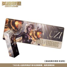 Official League of Legends Hall of Legends Uzi Kai'Sa Mouse Pad Keyboard Mat Cos picture