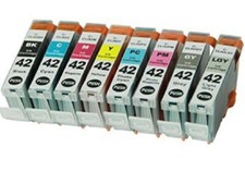 8 Pack Printer Ink Cartridge Combo full Set for Canon Pixma CLI-42 Pixma Pro 100 picture