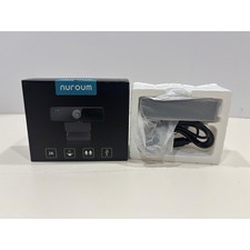 Nuroum AW-V11 2K QHD Webcam 90 Degree Wide Angle Dual Mic USB Camera Black picture