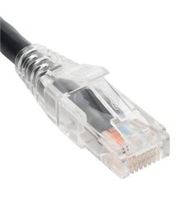 ICC ICPCST07BK 7ft Cat6 Network Cable Clear Boot Black picture