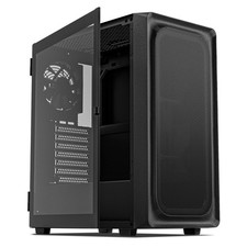DARKROCK EC2 Black ATX Mid Tower PC Case, Type-C Ready, Supports 50 Series Graph picture