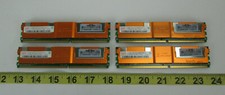 Lot of 4 Hynix Memory RAM HYMP564F72CP8D2-Y5 AB-C 512MB 1Rx8 PC2-5300F-555-11 picture