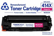 Replacement 414X W2023X Magenta High Yield Toner Cartridge for HP M454/M479 picture