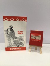 Alpha Build Fisher-Price ( Commodore 64 C64) 1984 Manual With Registration Card picture